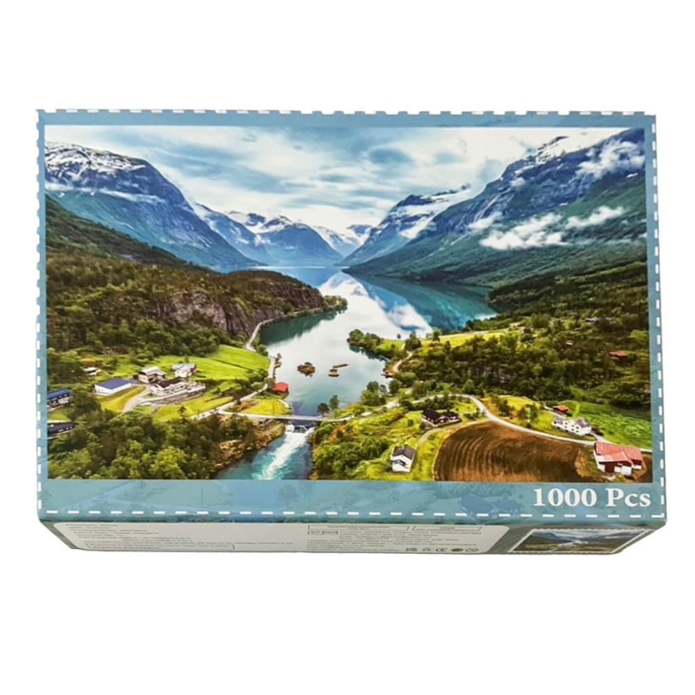 Geiranger Fjord Norway, Jigsaw Puzzles for Adults 1000 Piece NEW Sealed bag